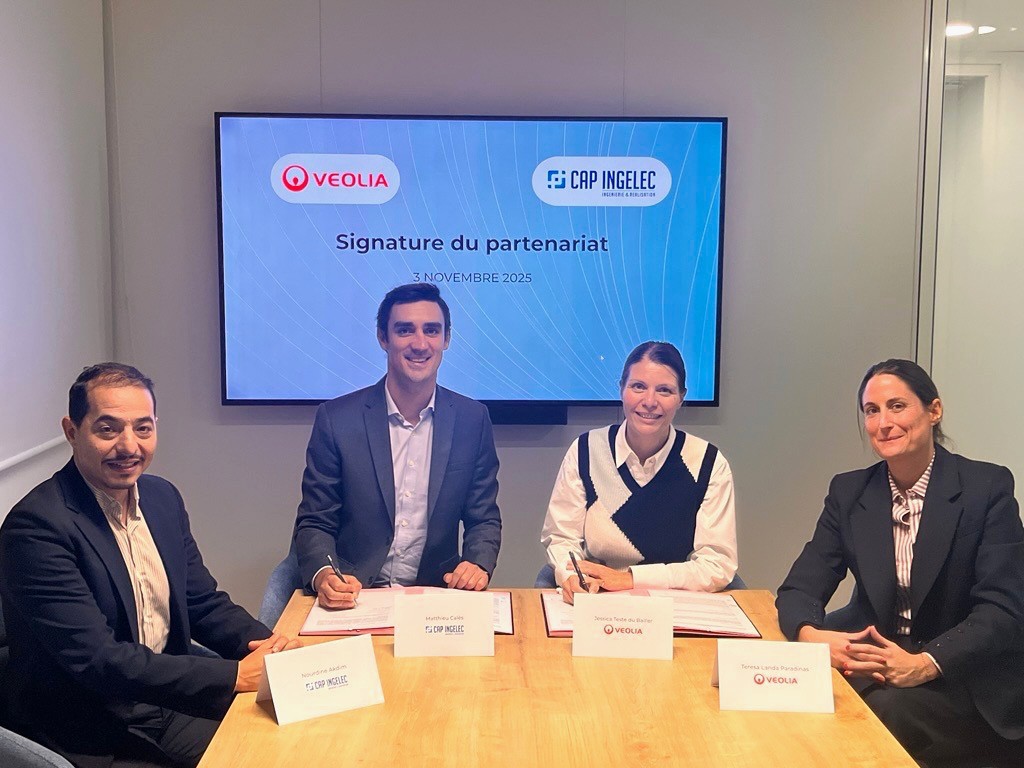 partenariat Veolia Cap Ingelec.1